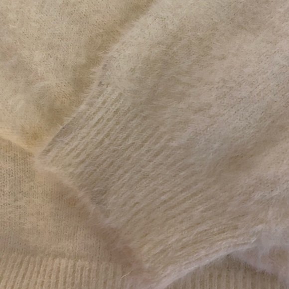 Divided Soft Cream Women's Sweater - Picture 7 of 10